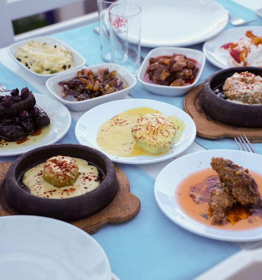 Meze çeşitleri fotoğrafı